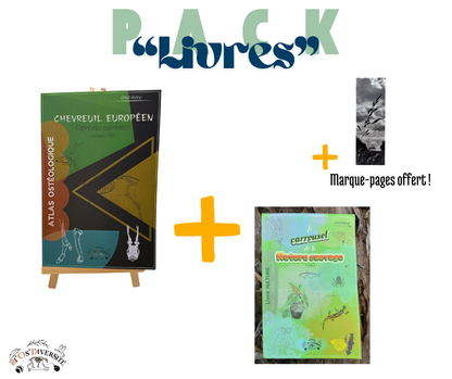Pack "Livres" + 1 marque-pages offert