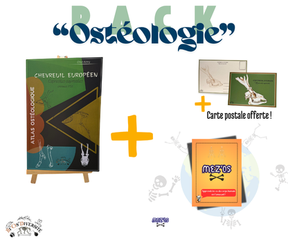 Pack - Ostéologie + Carte postale offerte
