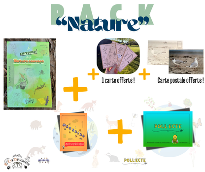 Pack - Nature + 2 cartes offertes